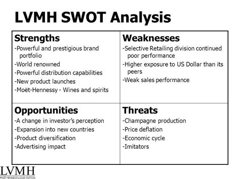 swot lvmh